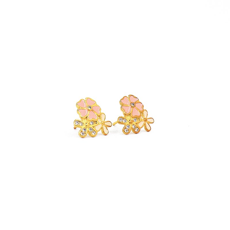 Earrings TRIPLE ROSE