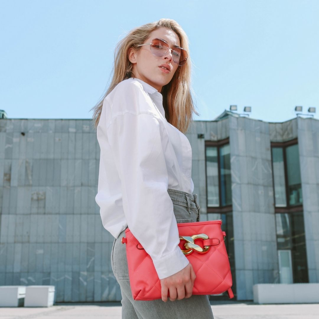 Bag EDGY HOT PINK