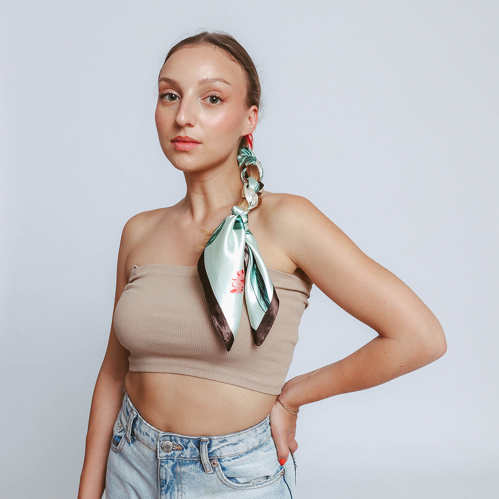 Satin scarf PRISCILLA