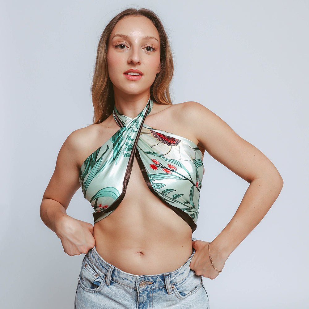 Satin scarf PRISCILLA