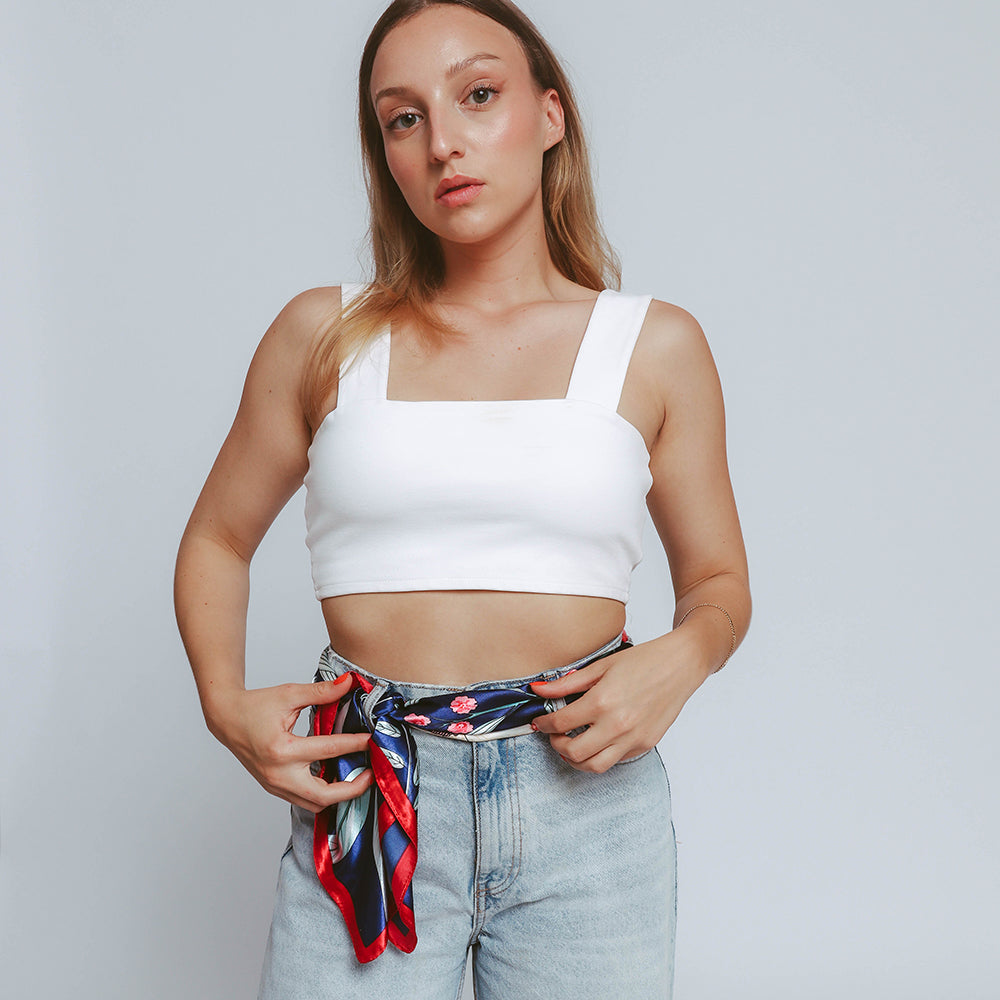 Satin scarf CERES
