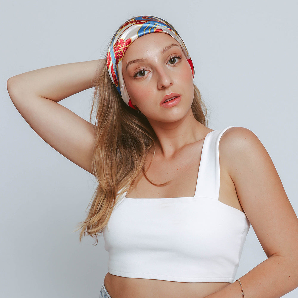 Satin scarf JUNO