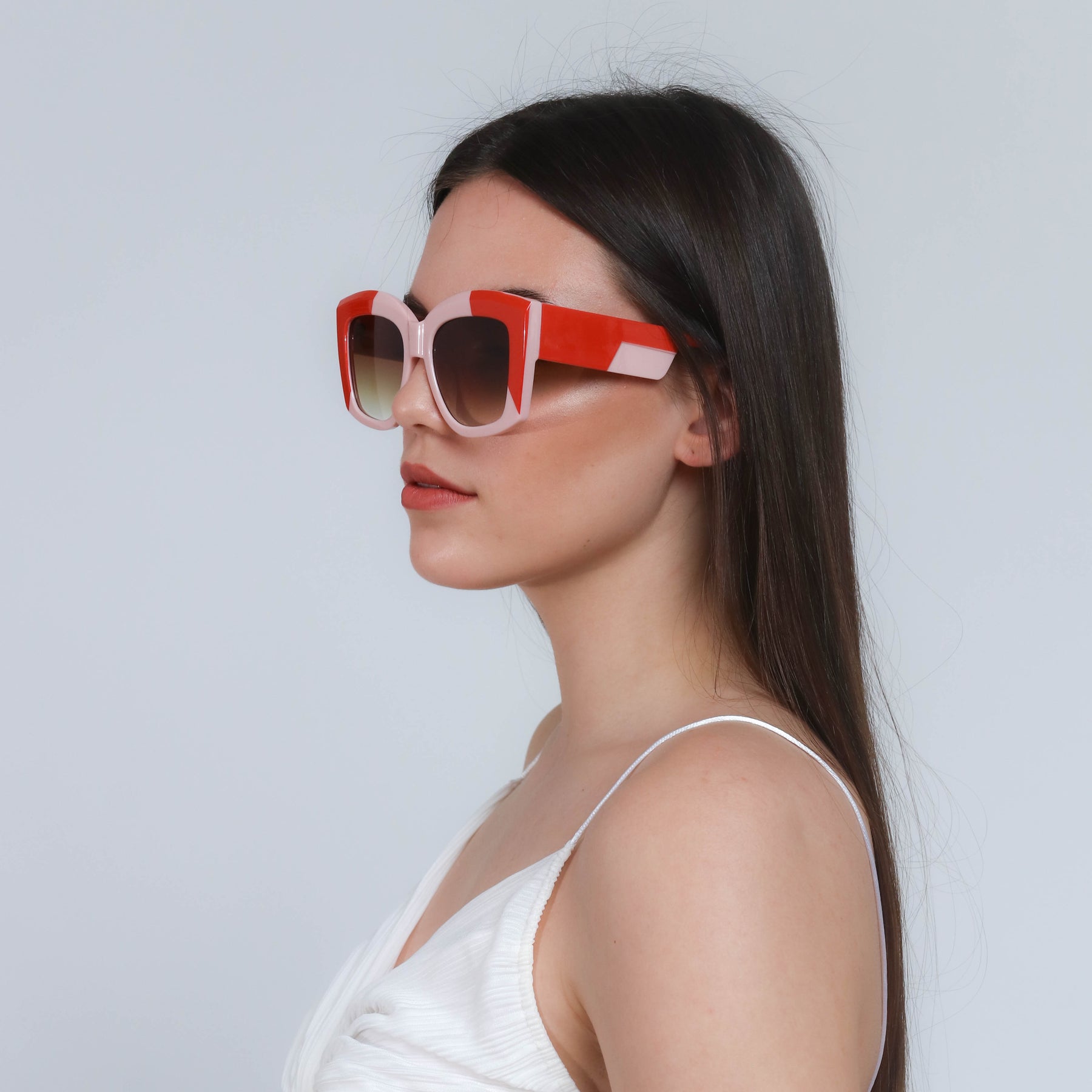 Sunglasses MAE PINK-RED