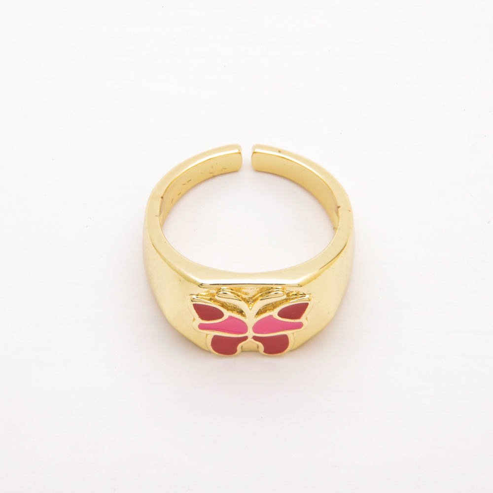Ring RED BUTTERFLY
