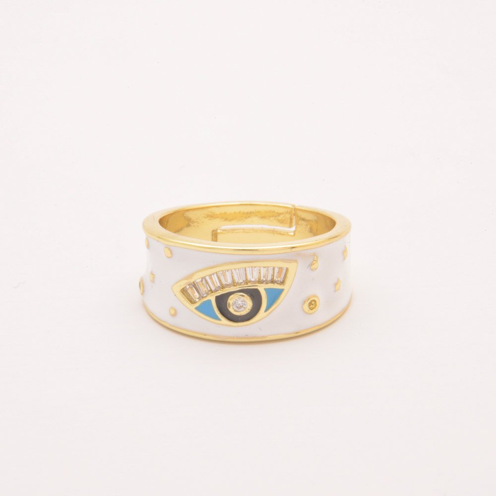 Ring WHITE LOOK
