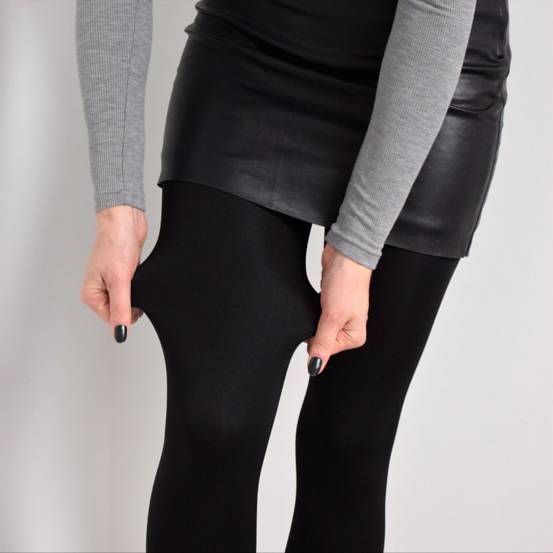 Winter Tights PURE BLACK