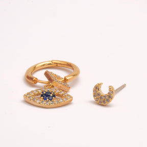 Earrings MOON EYE