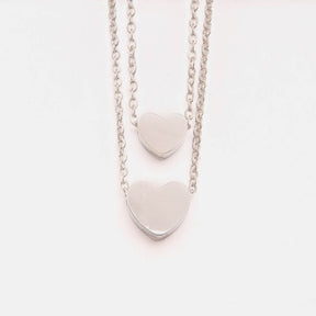 Necklace SILVER MINI HEARTS