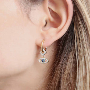 Earrings MOON EYE