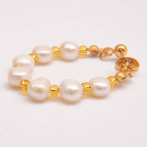 Earrings PEARLY HOOPS