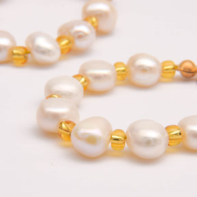 Earrings PEARLY HOOPS