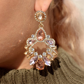 Earrings PINK IMI