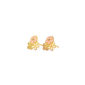 Earrings TRIPLE ROSE