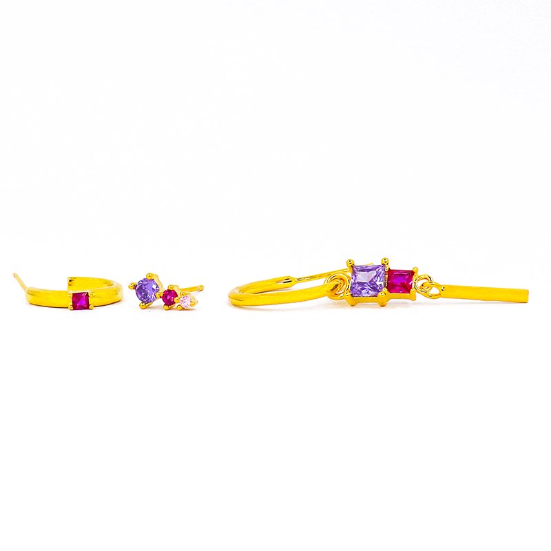 Earrings set ROYALTY