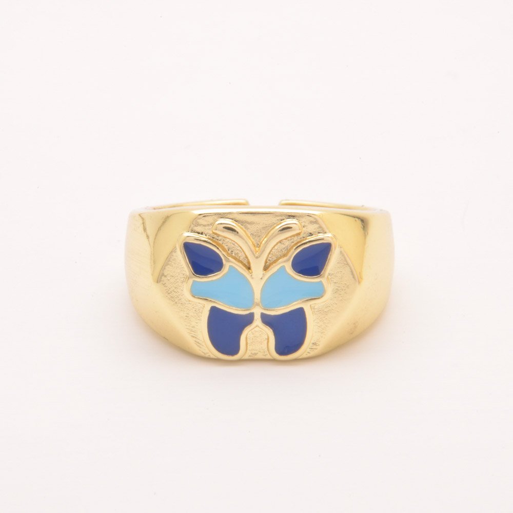 Ring BLUE BUTTERFLY