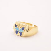 Ring BLUE BUTTERFLY