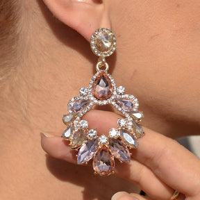 Earrings PINK IMI