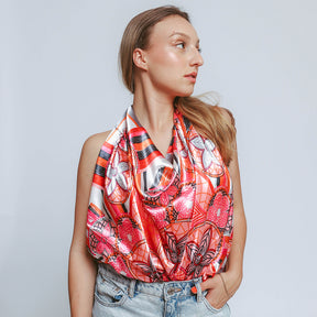 Satin scarf CATALINA