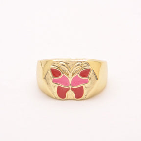 Ring RED BUTTERFLY