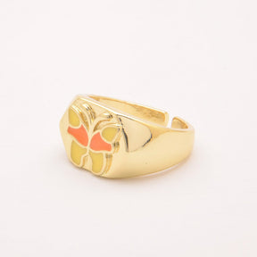 Ring YELLOW BUTTERFLY