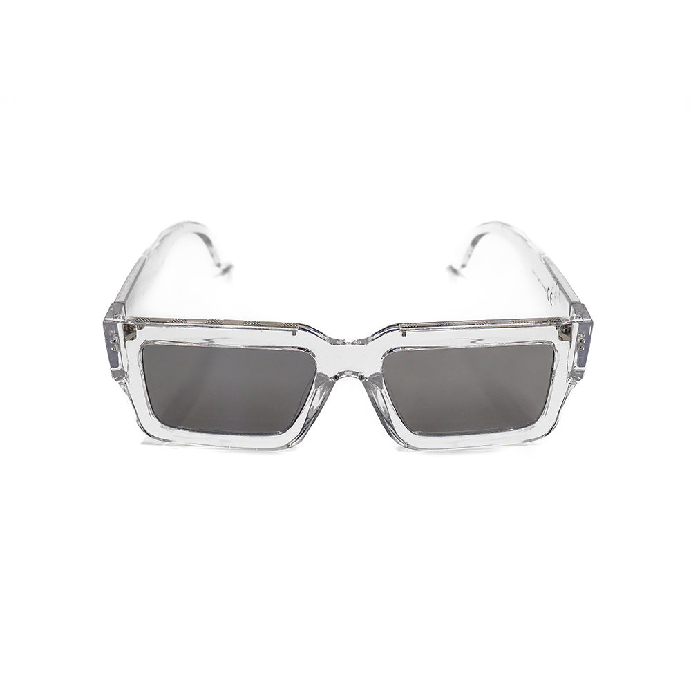 millionaire glasses white